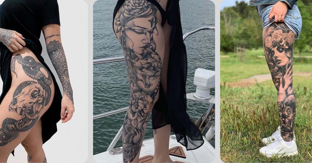 tatuagem perna 7cm