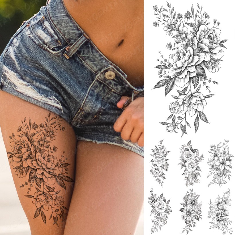 tatuagem perna realismo