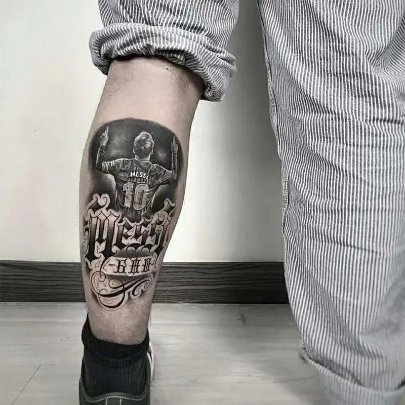 tatuagem de perna completa masculina
