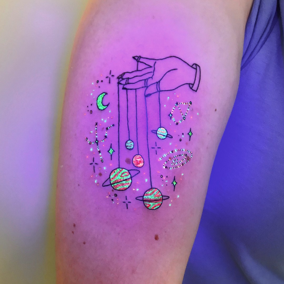 tatuagem UV
