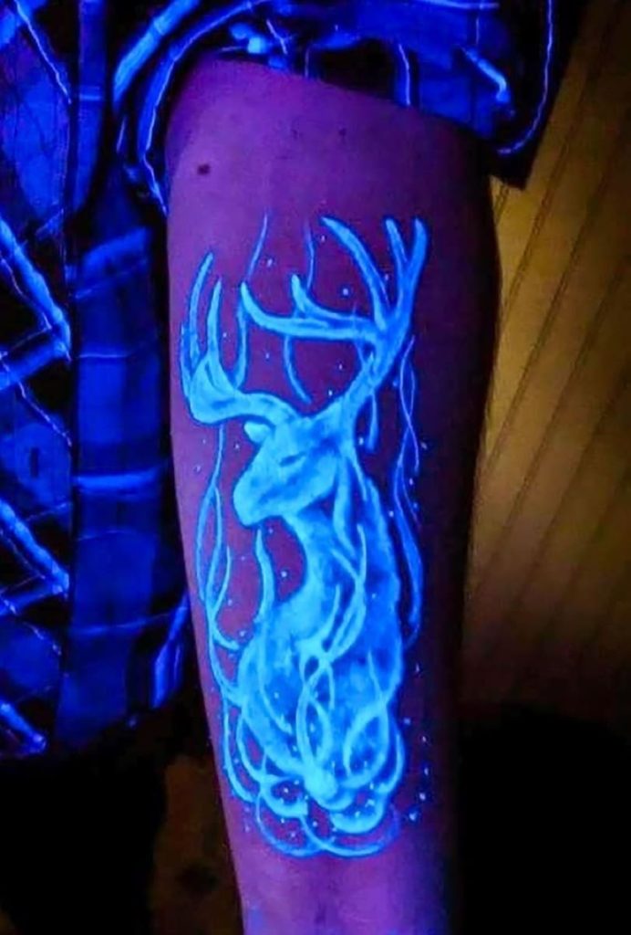 tatuagem que não aparece de dia