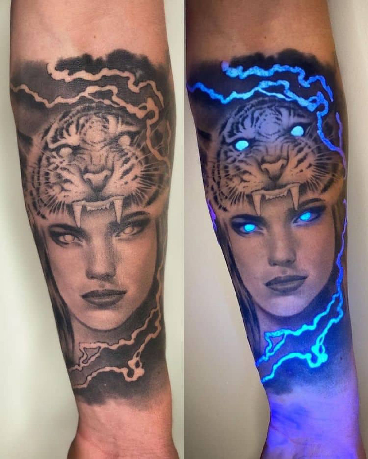 tatuagem que não aparece de dia