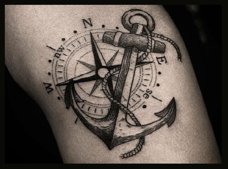 tatuagem força masculina