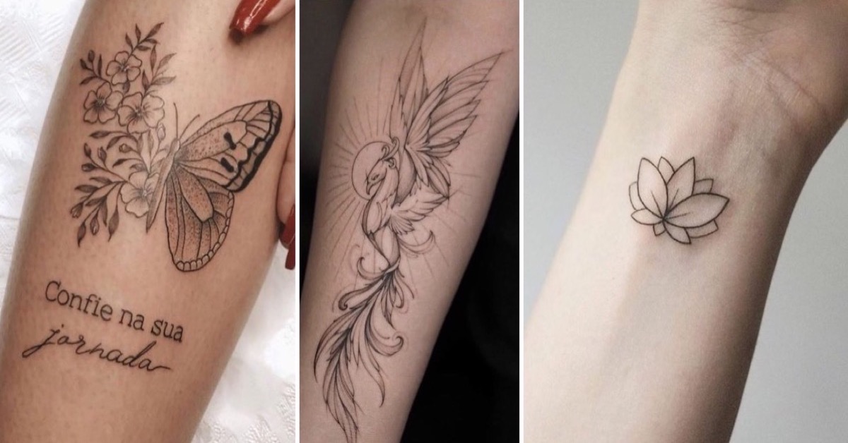 tatuagem de símbolos de força
