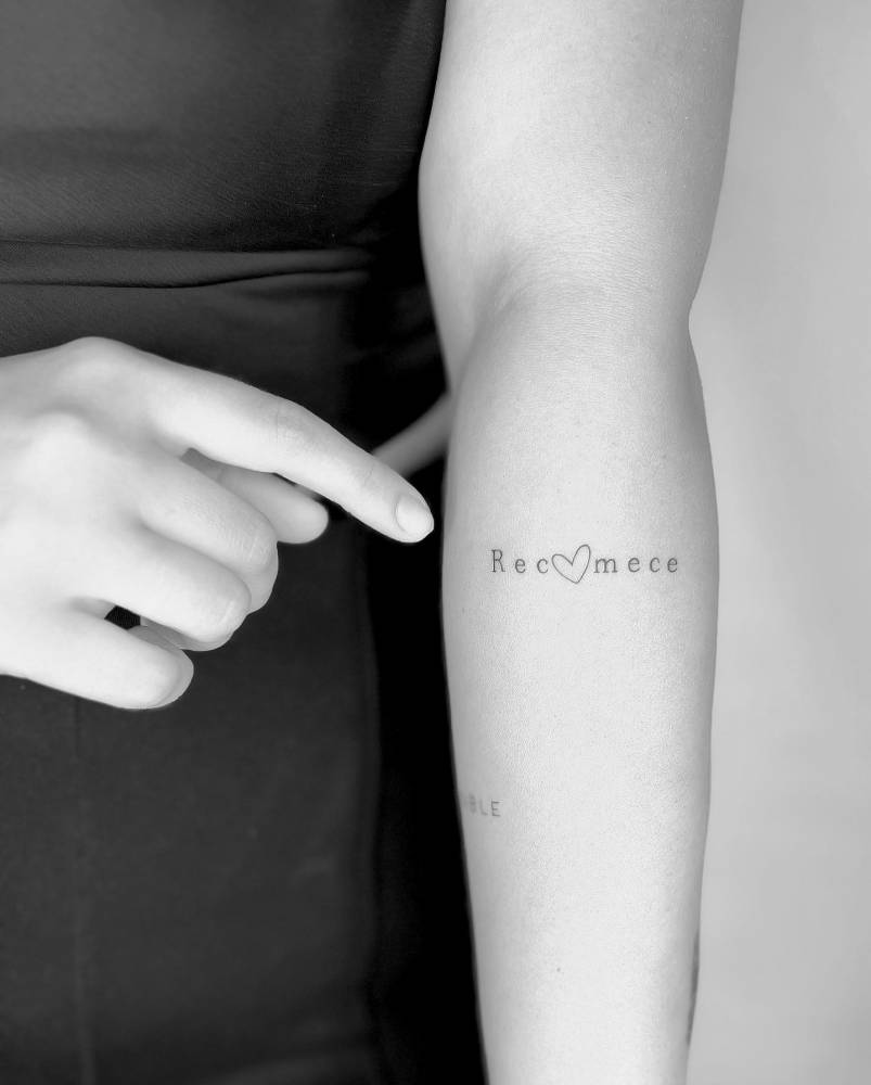 tatuagem para quem está começando de novo