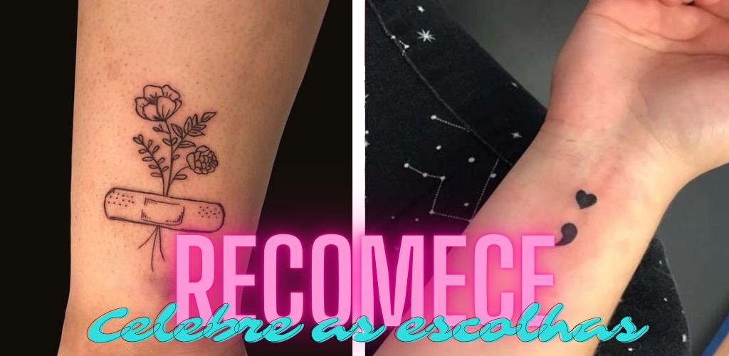 tatuagem de fé e recomeço