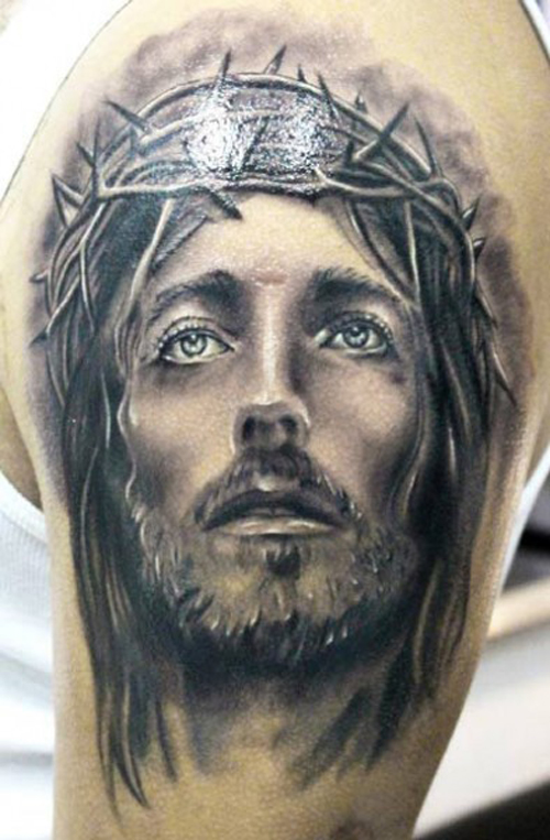 tatuagem religiosa grande