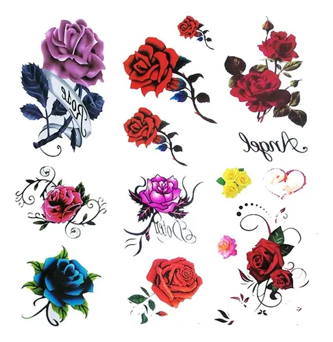 Tatuagem de Rosa e Seus Significados Ocultos: Cores e Elementos