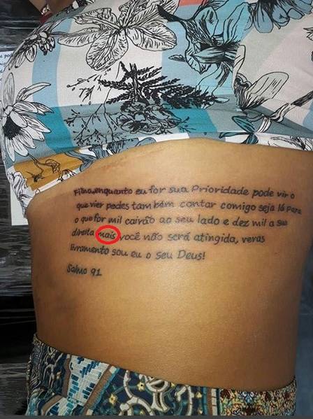 significado tatuagem salmo 91