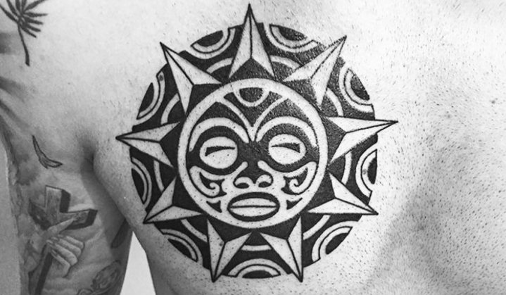 tatuagem sol