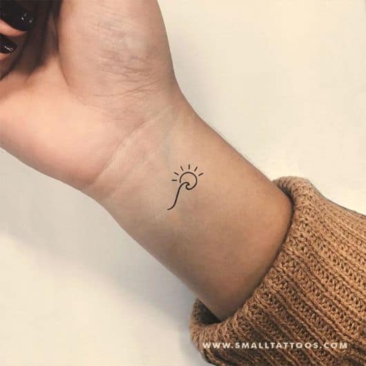 tatuagem sol