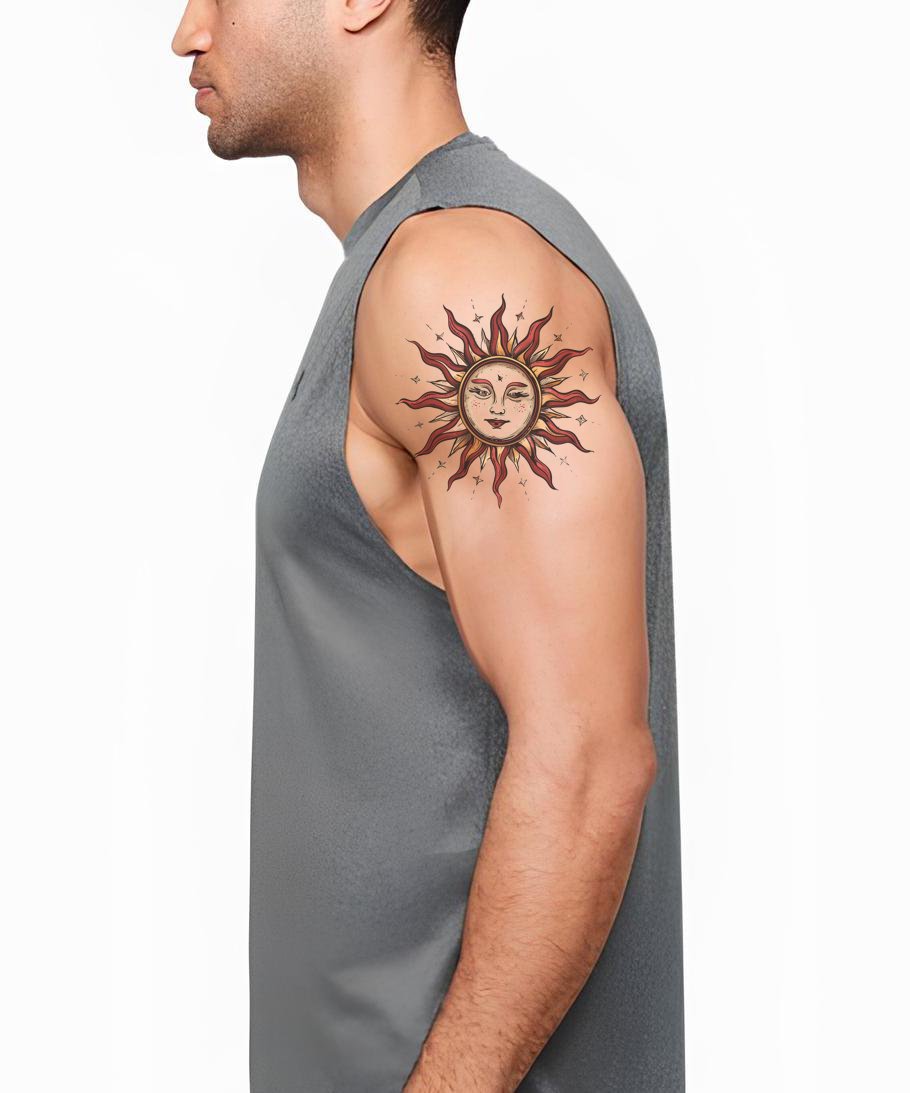 tatuagem sol