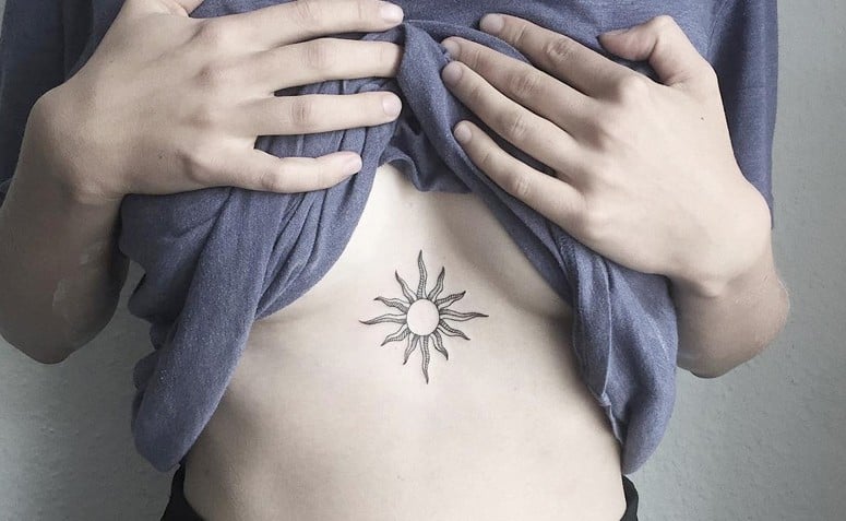 tatuagem sol