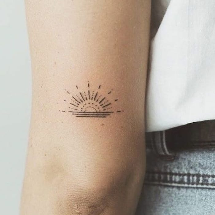 tatuagem sol