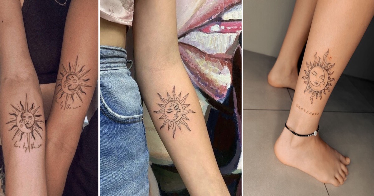 tatuagem sol