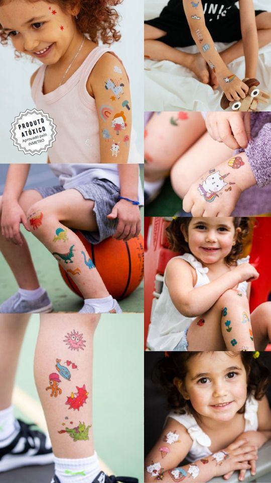 Guia Completo: Tudo Sobre Tatuagens Temporárias (Tipos