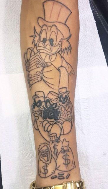 simbolismo tio patinhas tattoo