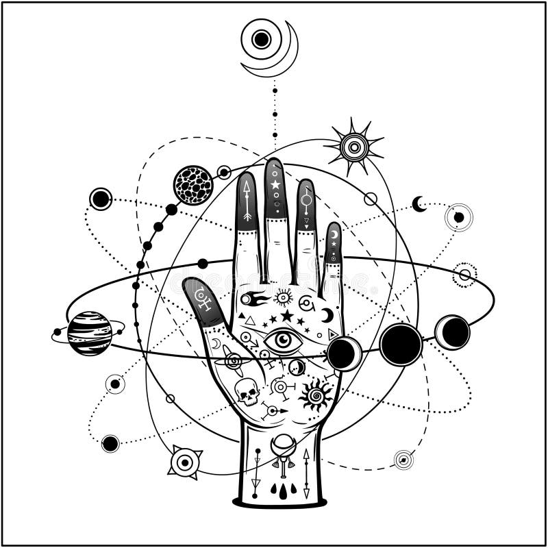 tatuagem planetas