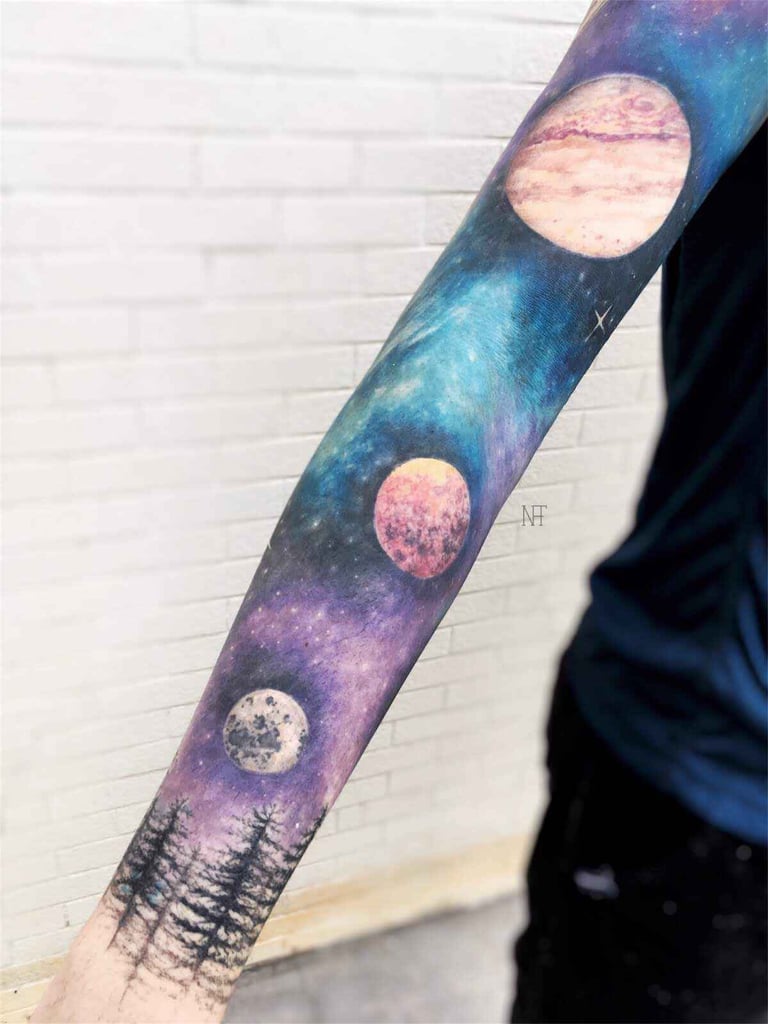 tattoo constelação