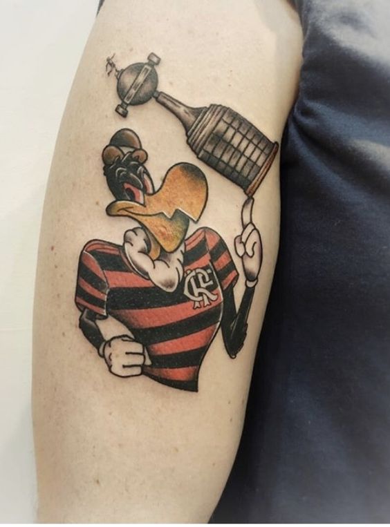 significado tatuagem urubu flamengo