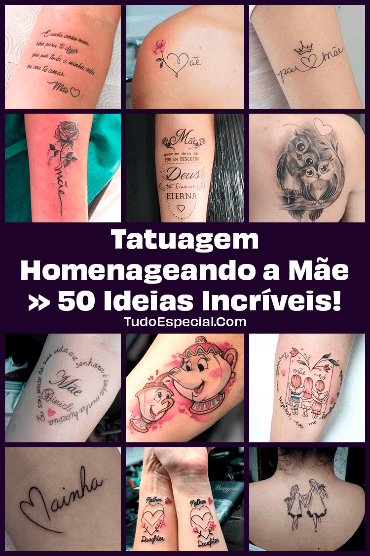 tatuagens em homenagem a mãe