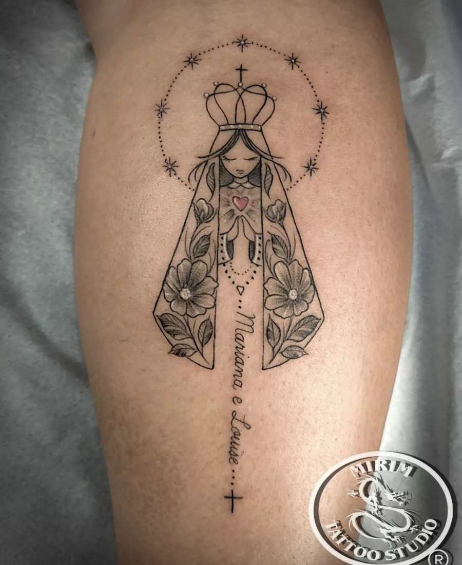 tatuagens nossa senhora aparecida