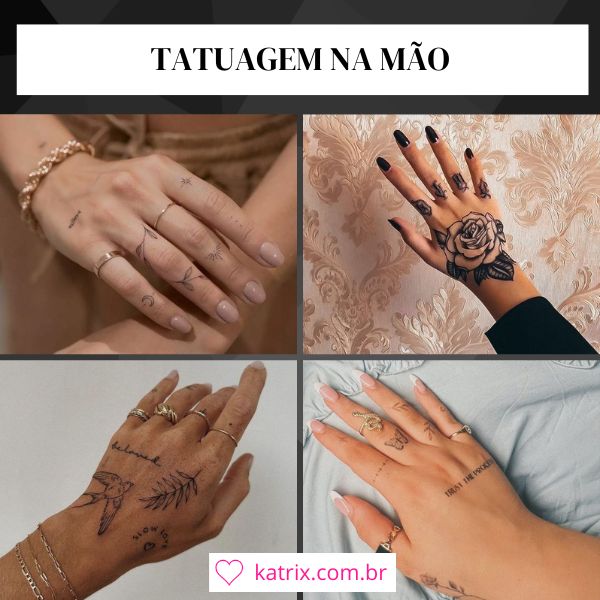 tatuagens para fazer na mão