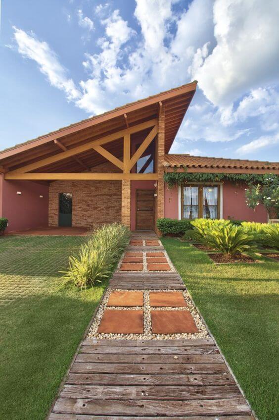 inspiração telhado colonial para casas de campo