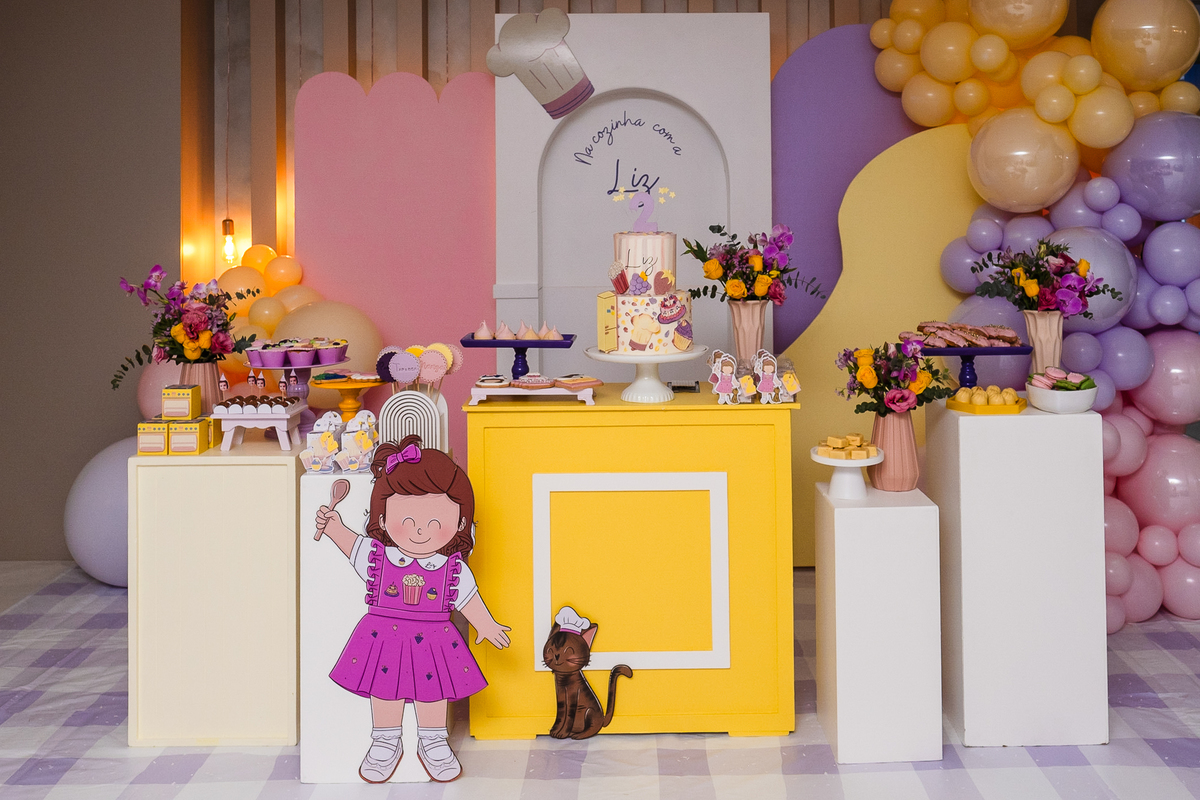 tema aniversário 2 anos menina