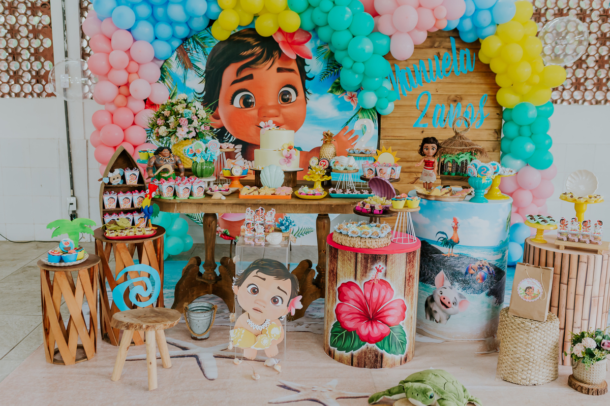 tema aniversário 2 anos menina