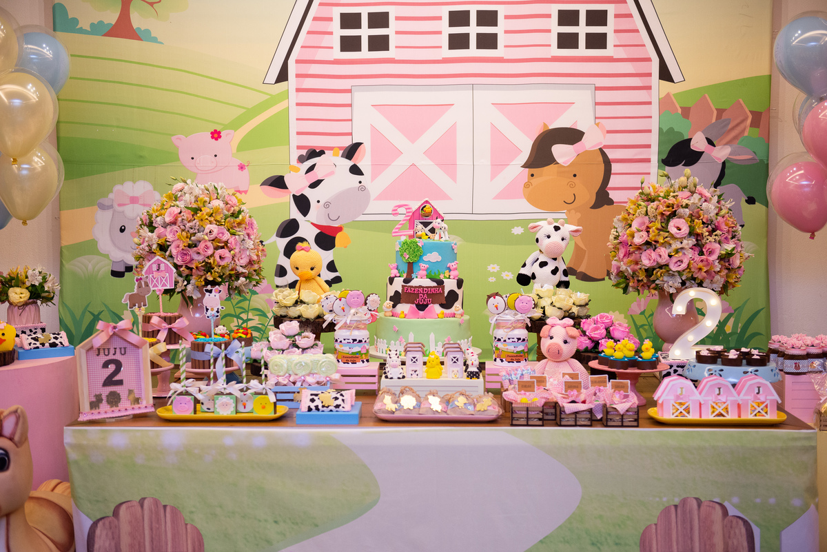 tema aniversário 2 anos menina