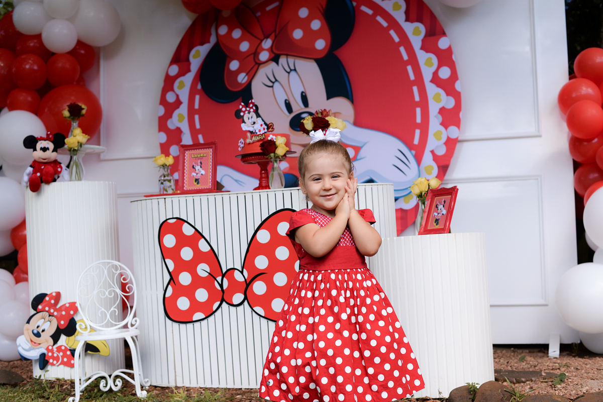tema de aniversário de 2 anos feminino simples