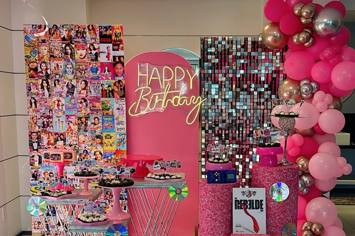 tema de aniversário de 2 anos feminino simples