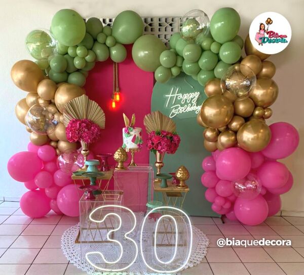 ideias de festa de 30 anos feminina
