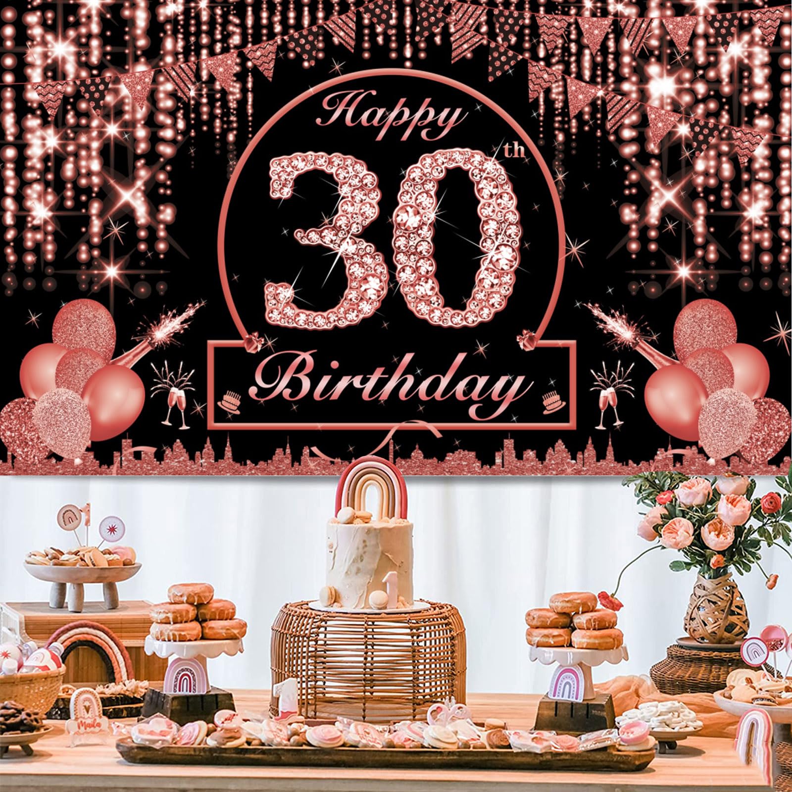 decoração de 30 anos para mulheres
