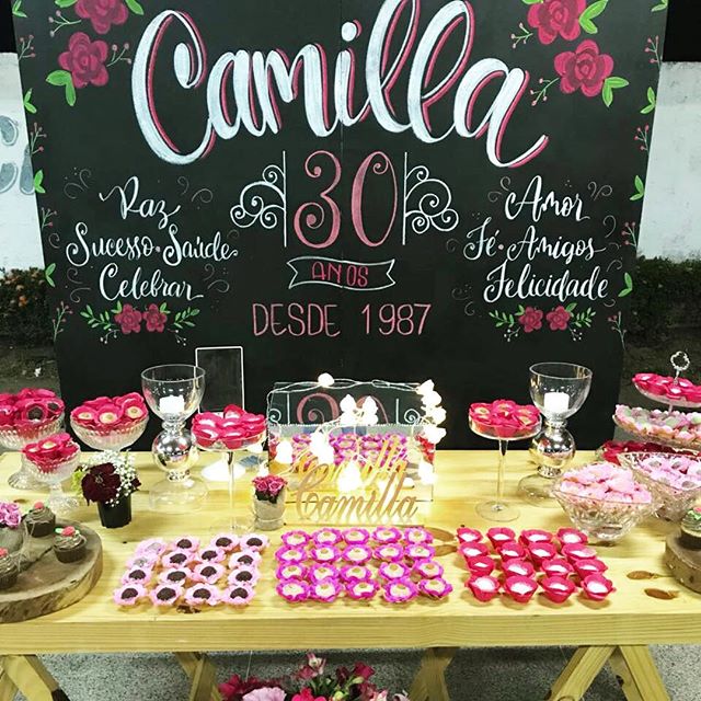 decoração de 30 anos sofisticada