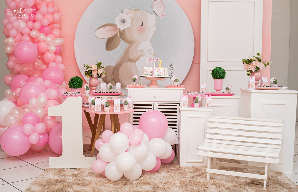 temas de mesversário para 1 ano menina