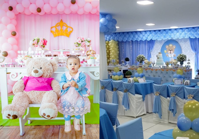 ideias de festa de 1 ano para menina
