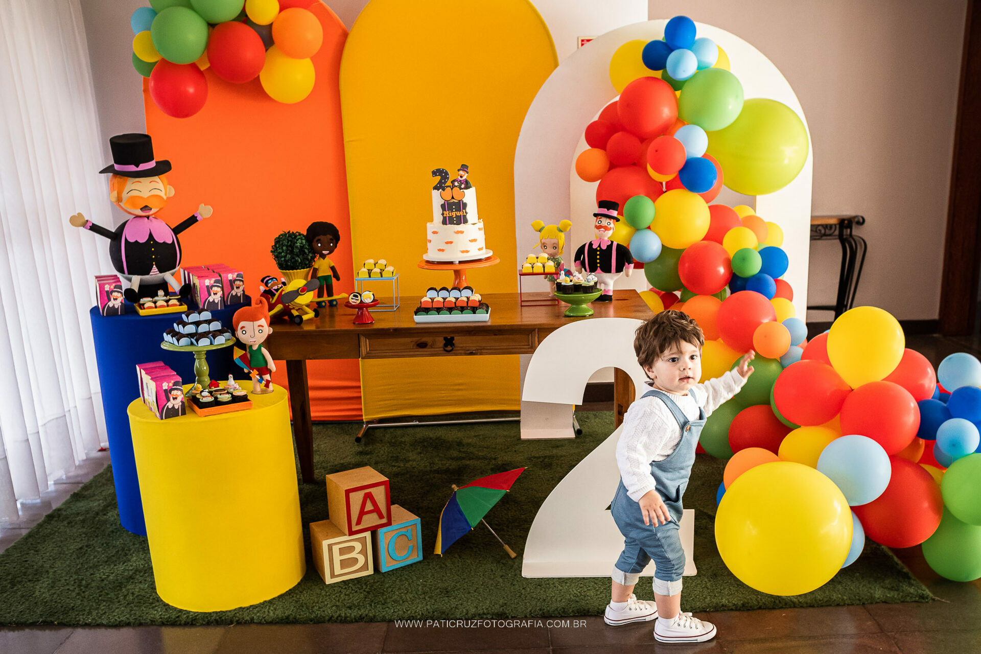 festa de 2 anos para meninos