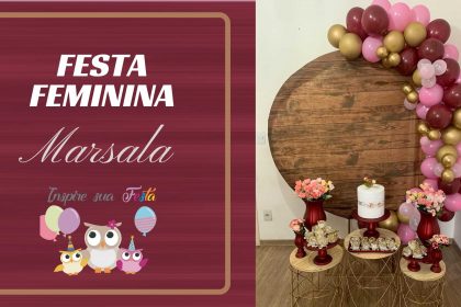 tema de aniversário feminino diferente adulto