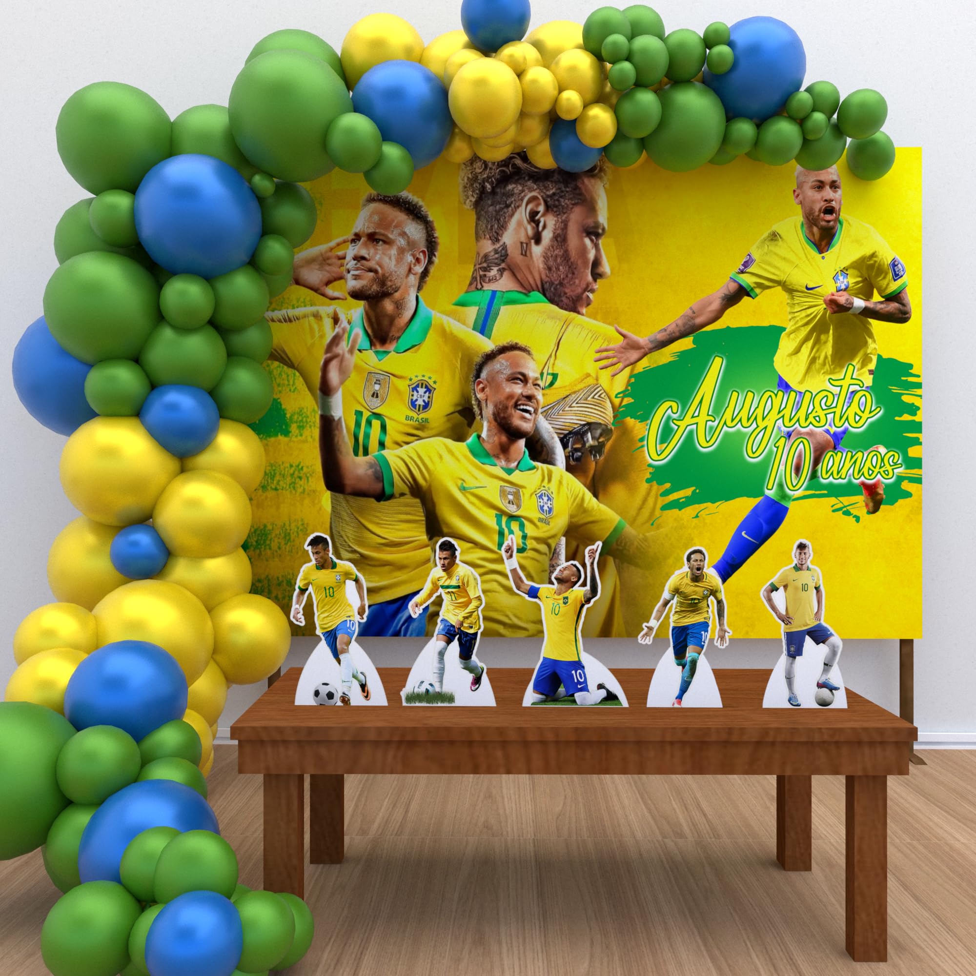 tema futebol para menina