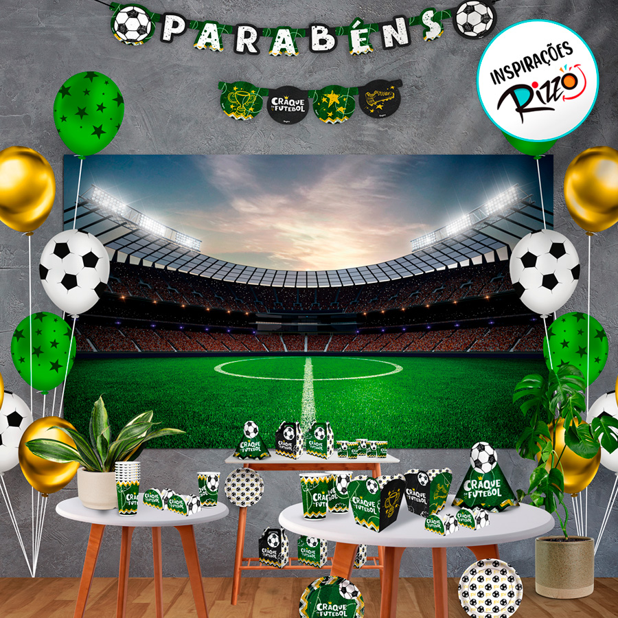 festa futebol cores do time