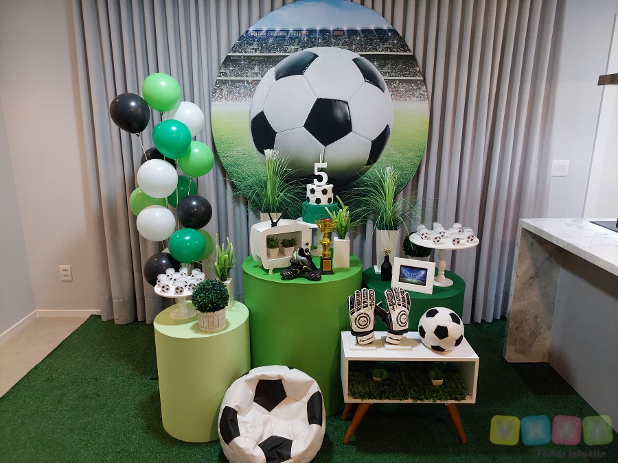 ideias criativas festa futebol