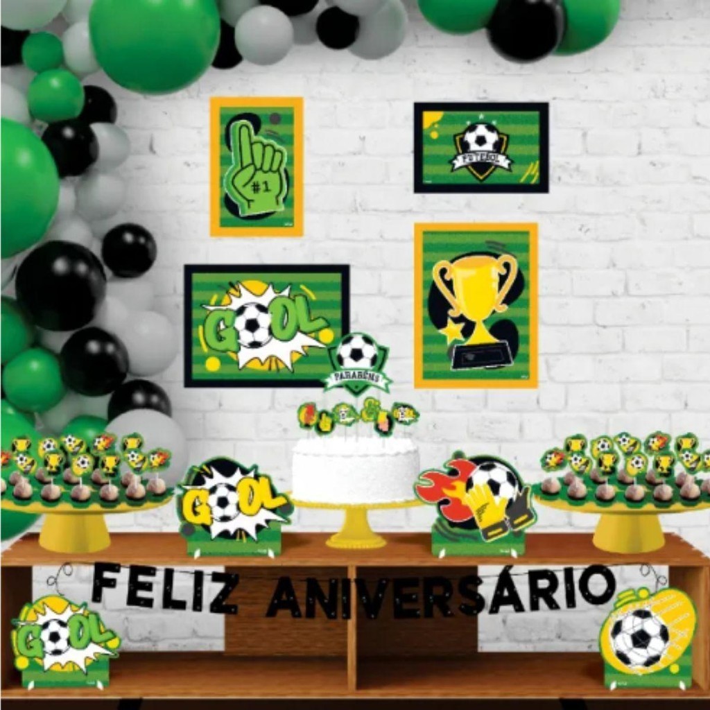 festa futebol personalizada