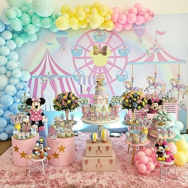 tema de aniversário infantil menina criativo