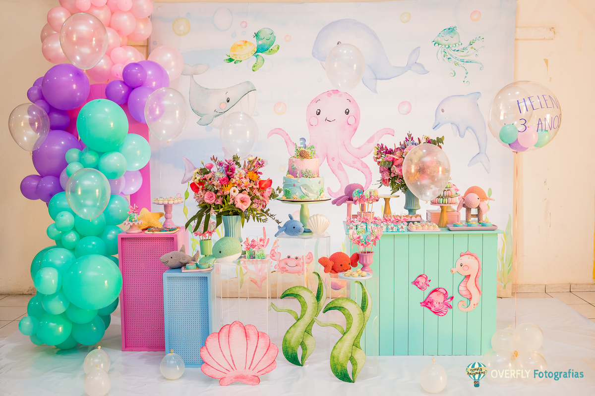 paletas de cores para tema de aniversário infantil