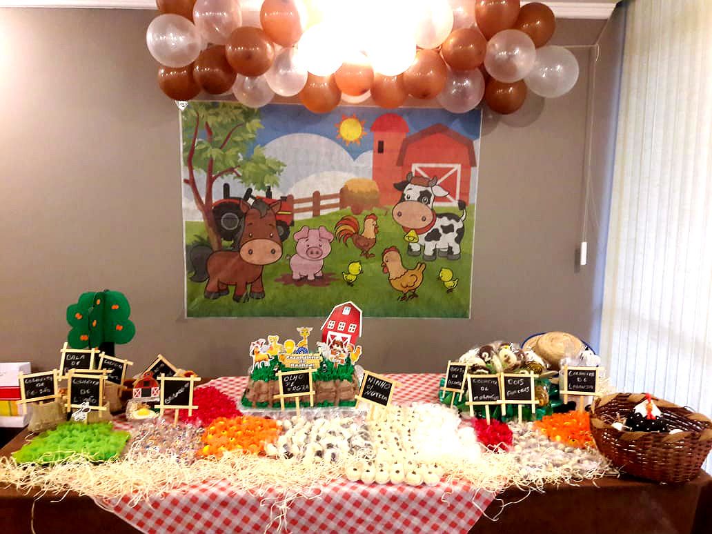 como fazer decoração fazendinha caseira