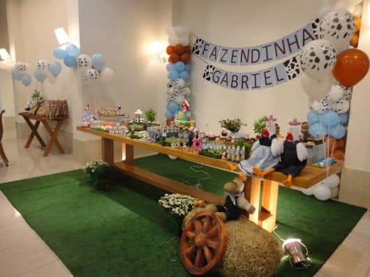 bolo fazendinha masculino passo a passo