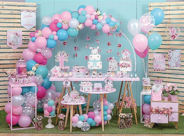 decoração jardim encantado para 1 ano