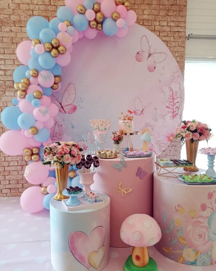 painel jardim encantado DIY